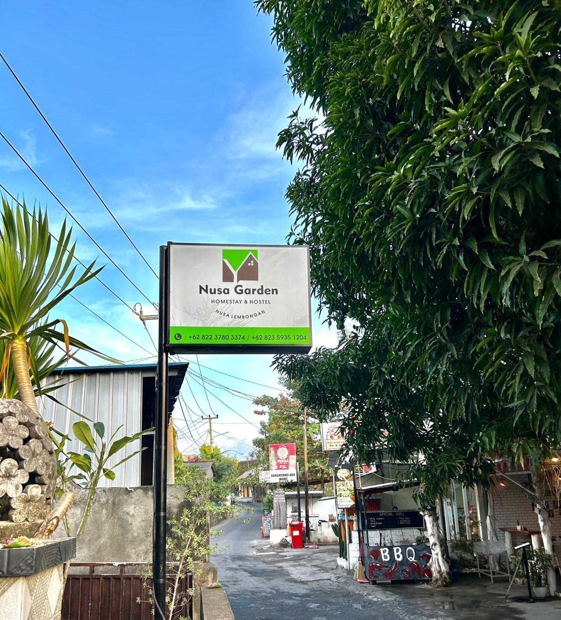 נוסה-למבונגן Nusa Garden Homestay מראה חיצוני תמונה
